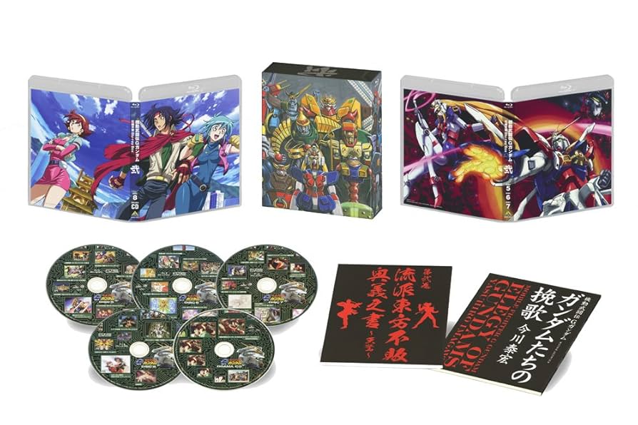 BANDAI - 機動武闘伝Gガンダム 石破天驚 Blu-ray Box セット Amazon.co.jp: 機動武闘伝Gガンダム 石破天驚 Blu-ray Box 第